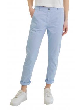 Chino senza pence in cotone